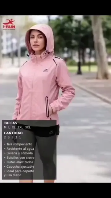 Campera IRUN impermeable