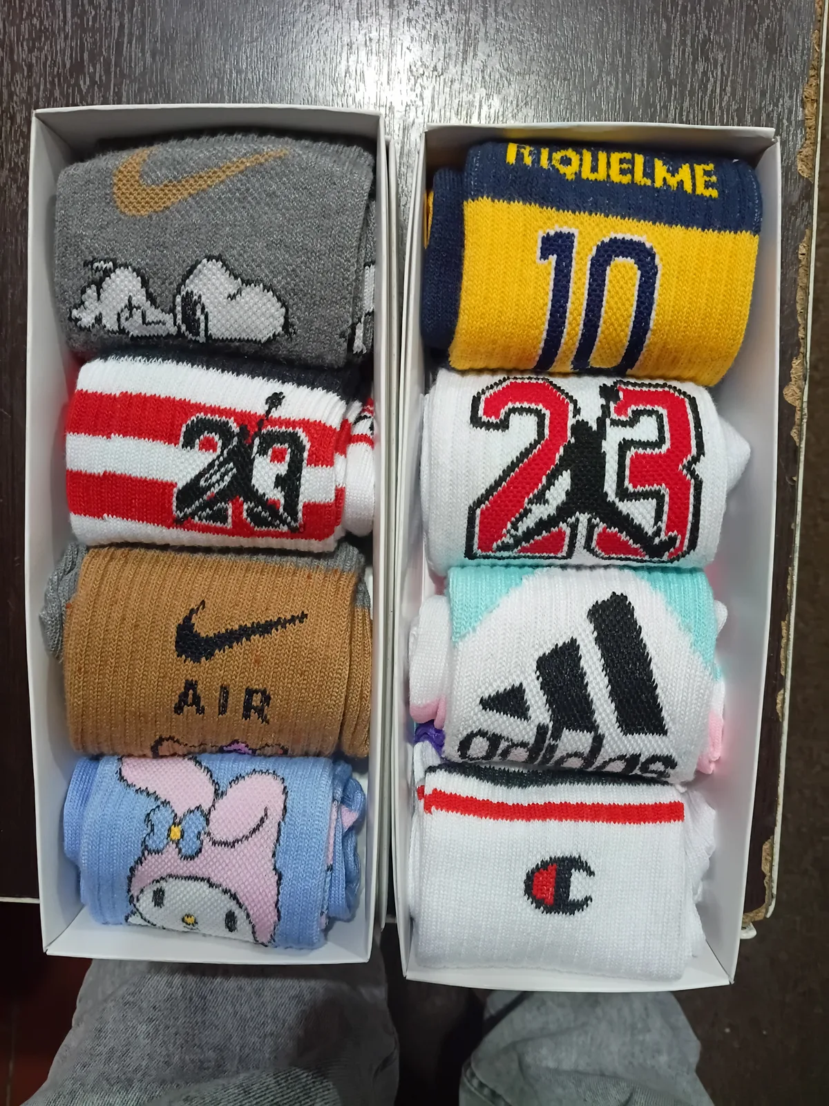 Cajita de medias con 4 pares, foto 3