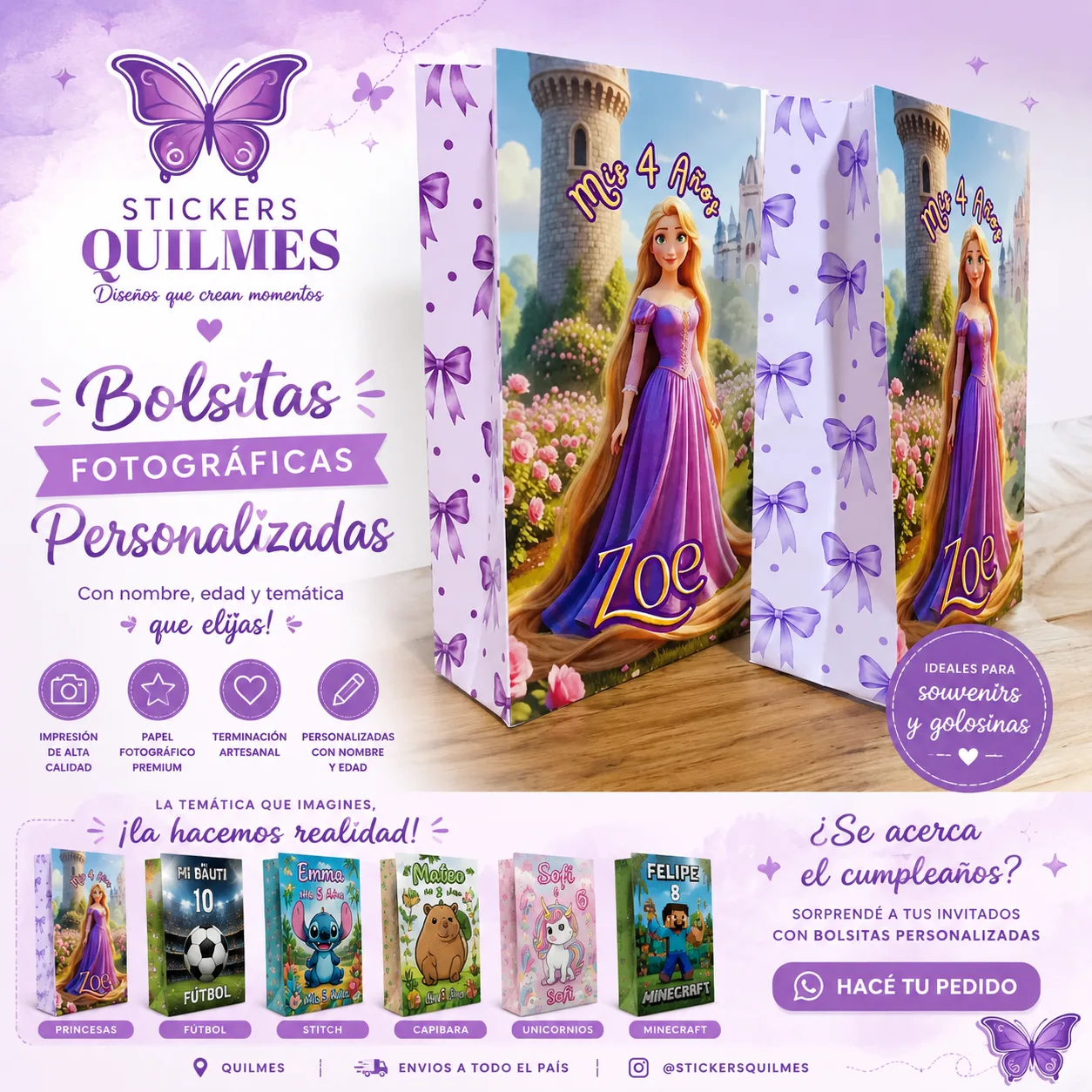 Bolsitas de papel Fotográfico