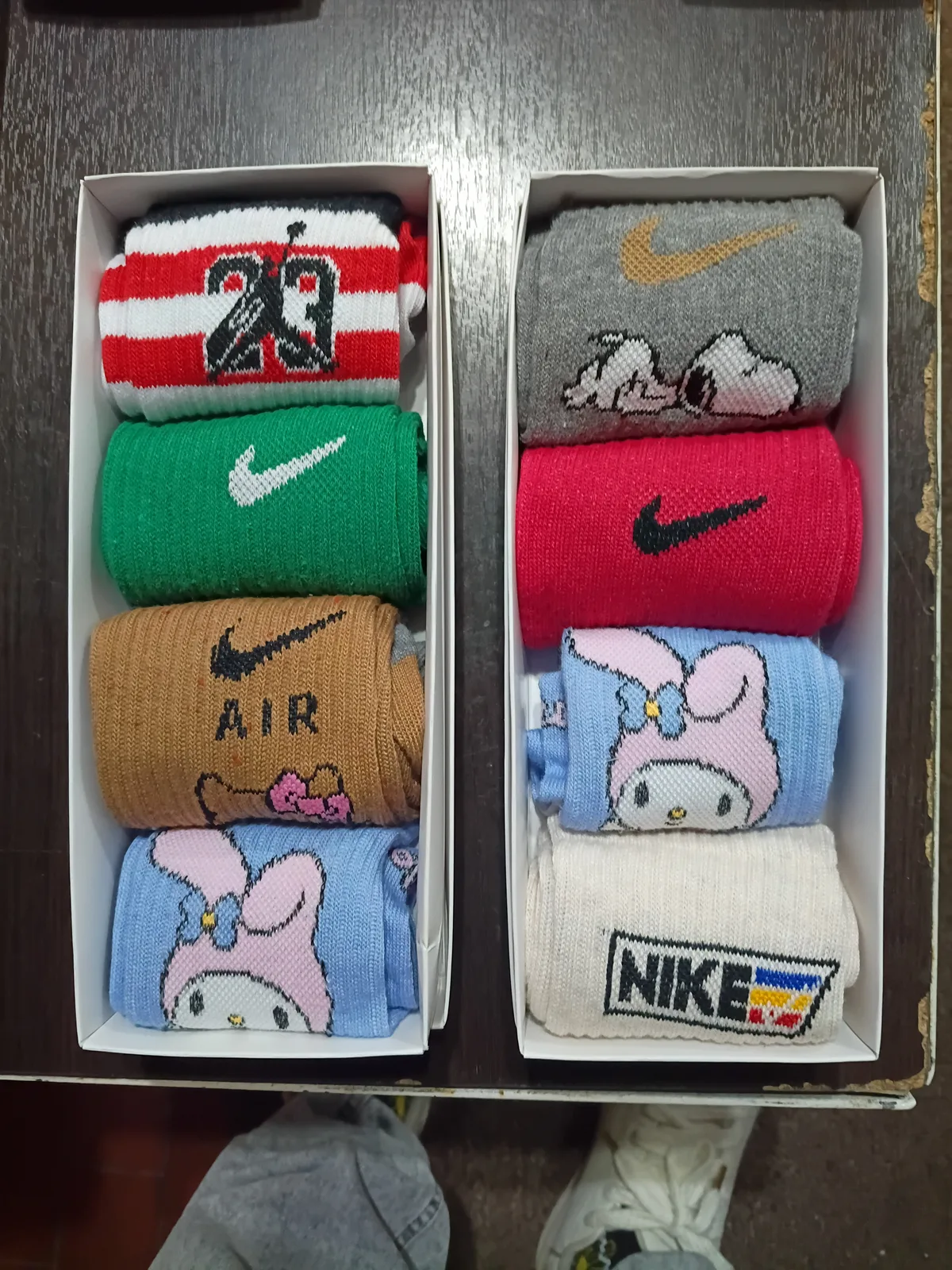 Cajita de medias con 4 pares, foto 4