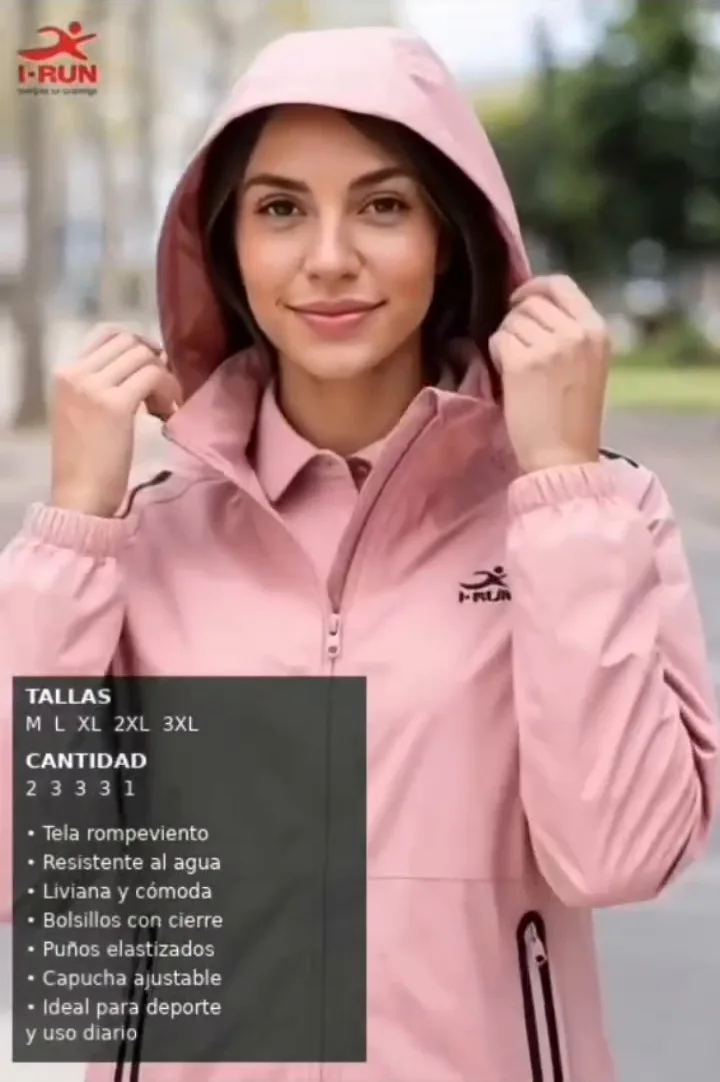 Campera IRUN impermeable, foto 2